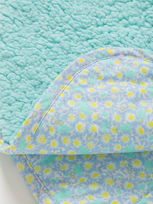 LYOV | ポンチョ - ミント（ベビーブルーデイジー） 【公式】fafa