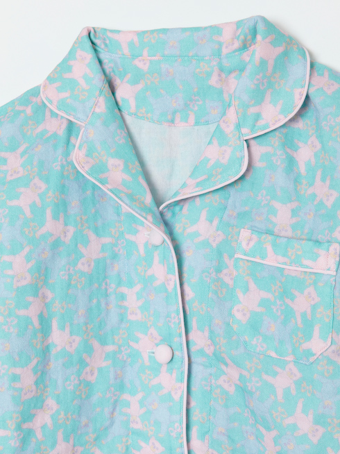 MINTUU | マシュマロガーゼ®️快眠パジャマ - ミントベアー