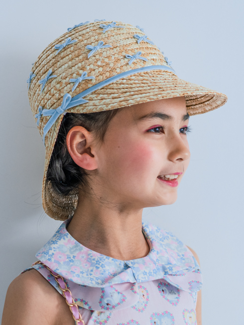 最終値下げ　ローラハッツ　ストローハット ハット ストローハット ツバ広[品番：XV000020648]｜STYLEBLOCK
