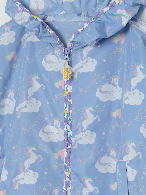 CARMELLA | ウインドブレーカー - ブルーモノケロス 【公式】fafa