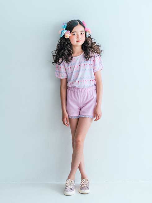MARTYLE | パフスリーブTシャツ - シャーベットピンクパーラー 【公式