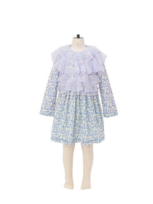 BETSY | ワンピース - アイボリーパステルフラワー 【公式】fafa