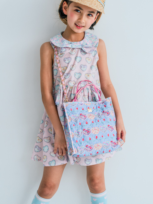 ⬛よしお⬛　美品 ♡ fafa 　ワンピース　ピンクフェアリー　110 ワンピース110～120サイズ 【公式】fafa(フェフェ) オンライン