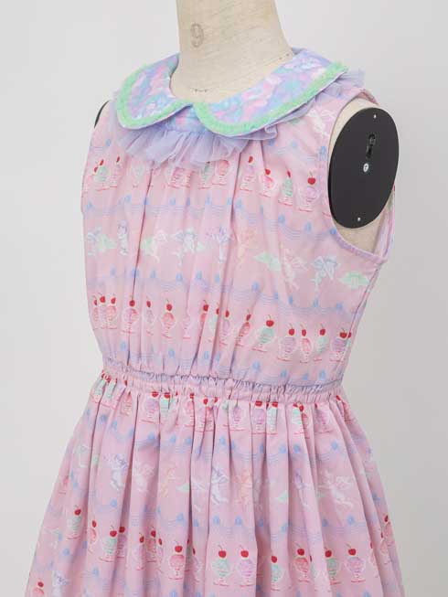 EDDA | ワンピース - シャーベットピンクパーラー 【公式】fafa