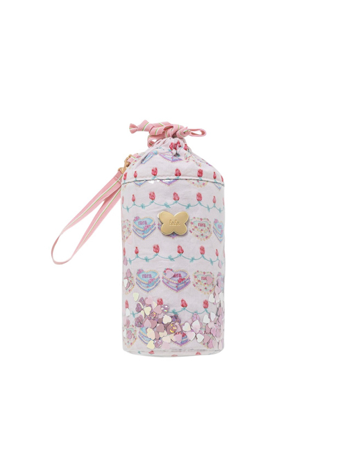 エレガント水筒カバー　ピオニーレーヌ【Gardenia】ピンク エレガント水筒カバー ピオニーレーヌ【Gardenia】ピンク エレガント