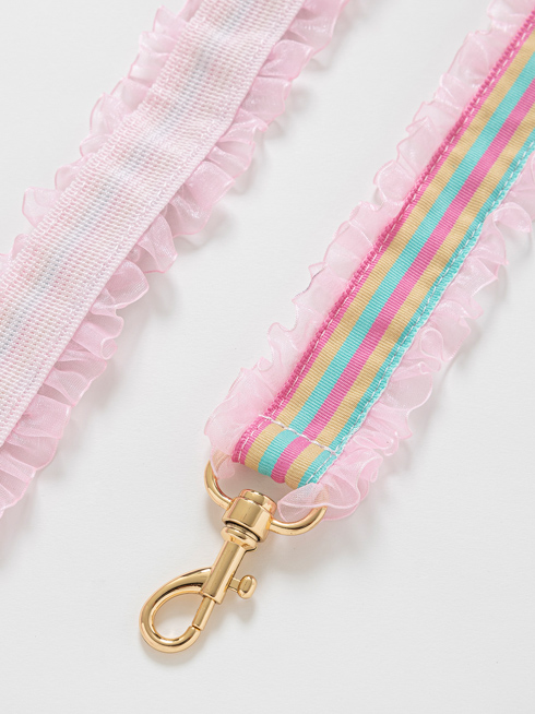 新品超レア La Pafait フリルリボンファーハートコート ピンク 2025年