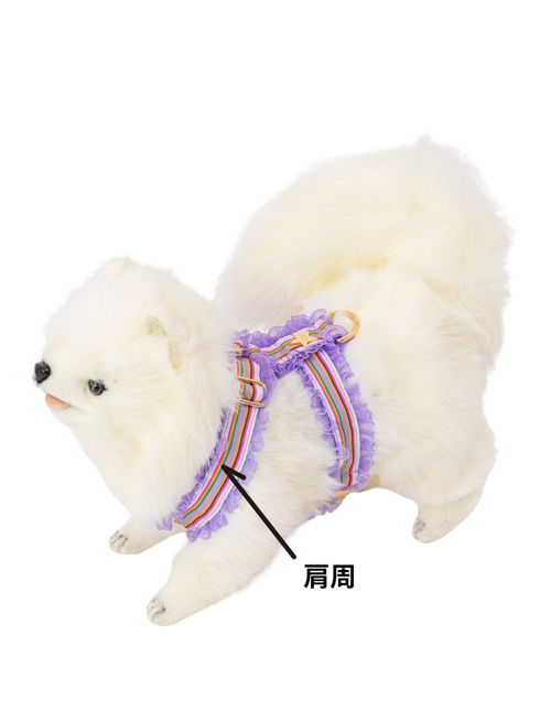 ISLA LOUISE | フリルハーネス - A（犬用） 【公式】fafa(フェフェ