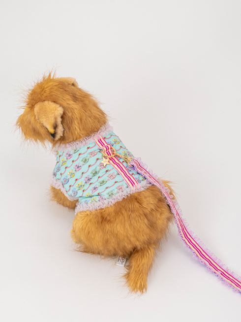 POPPY KATE | ソフトハーネス - ミントティーカップ(犬用 / Lサイズ