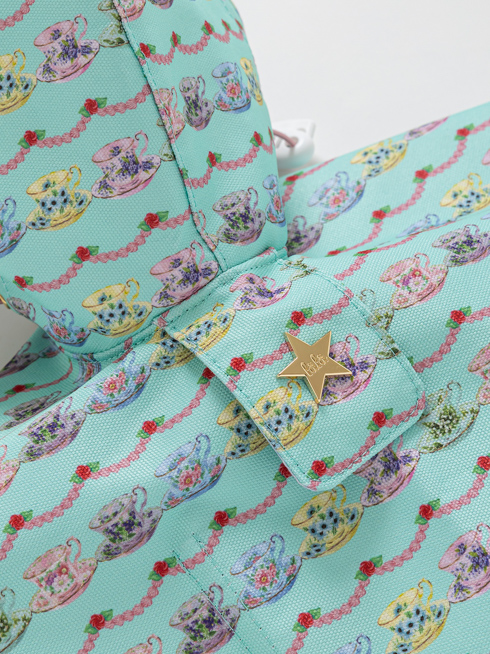 MARLEY RAE | レインコート - ミントティーカップ(犬用 / Mサイズ