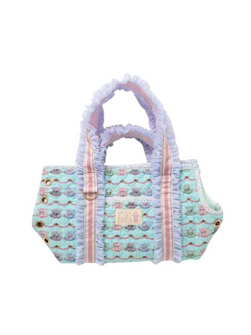 HARPER FAYE | ドッグキャリーバッグ - ミントティーカップ 【公式