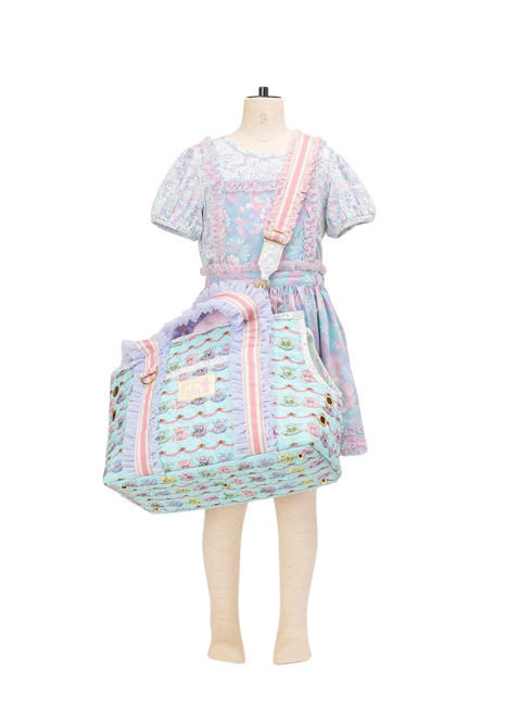 fafaコラボキャリー　犬用キャリーバッグ HARPER FAYE | ドッグキャリーバッグ - ミントティーカップ 【公式