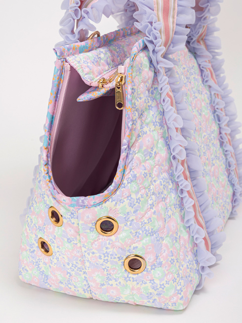 パビリーヒルズ リアルファー　キャリーバッグ トーキョーレーベル ファーニットZ スーツケース ace. TOKYO