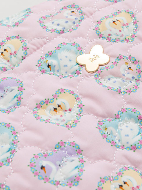 新品 ワンダフルワールド♥桜プリントキルティングバンブーバッグ フラワーキルティング3wayおでかけバッグ