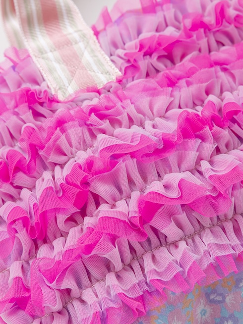fitafitaフィッタフィッタミニピンクツィードバッグ etoffe] etoffeちりめん/PINK BLUE – HEMING'S official online