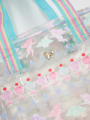 アップ画像 - パーラー柄PVCトートバッグ アップ画像 - パーラー柄PVCトートバッグ