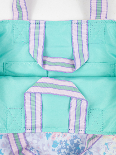 CYNDI | レッスントートバッグ - ラベンダーマルチフラワー