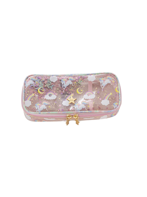 ELSIE MAE | PVCペンケース - ピンクユニコーン 【公式】fafa(フェフェ