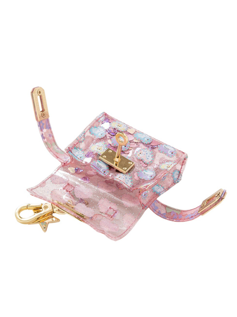 CLARA ROSE | イヤホンポーチ - ピンクスワン【数量限定