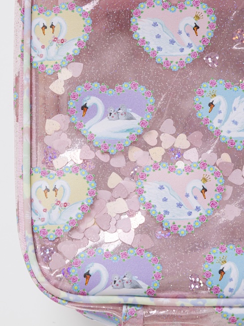 数量限定】GARNET | シャンプーバッグ - ピンクスワン 【公式】fafa