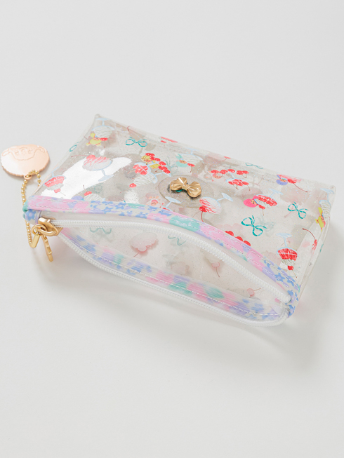 予約品・6月上旬頃入荷予定】DONNA | PVCペンケース - バブルガム