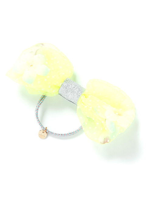 ヘアゴム ベビーヘアクリップ アイスクリーム ~ネオンカラーver~ VERA