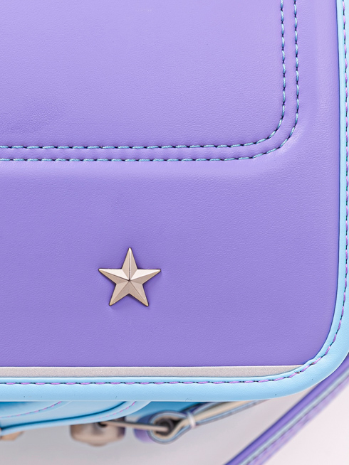 2026年新入学ランドセル - ラベンダーxベビーブルー（クラリーノ 軽量