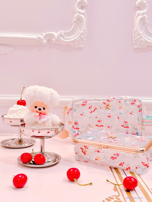 モンチッチCOLORS キーチェーン - パープル 【公式】fafa(フェフェ